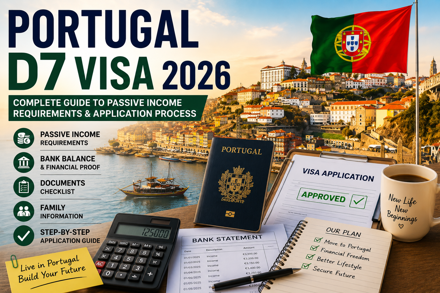 Portugal D7 Visa